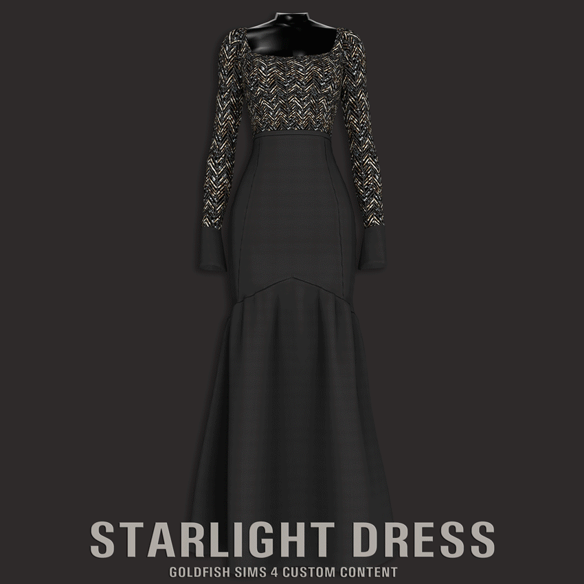 Скриншот мода Платье Starlight Dress